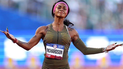 Sha'Carri Richardson clinches Olympic spot with 100m win