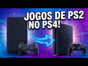 ✅JOGOS DE PS2 em um PS4 nada Republicano! muito fácil e prático! #ps4 #ps2games