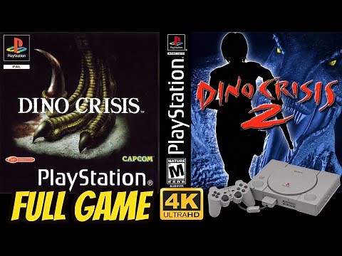 Dino Crisis DUOLOGY COLLECTION | PS1 | 4K60ᶠᵖˢ 🔴| Longplay Walkthrough Playthrough Full Movie Game