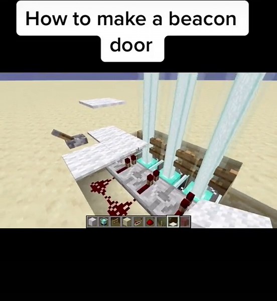 Crafting a Beacon Door in Minecraft | Step-by-Step Guide