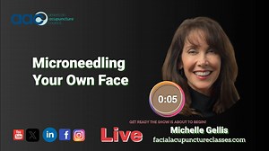 Microneedling your own face