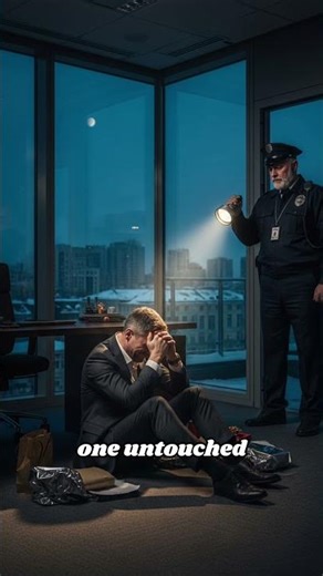 Security guard finds CEO Crying Alone.