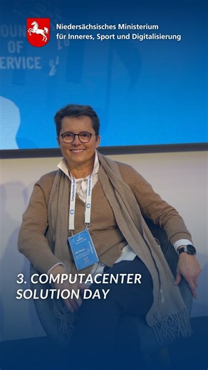 MI Niedersachsen on Instagram: "Digitale Zukunft für Niedersachsen.💻 Beim 3. Computacenter Solution Day sind Verwaltung, Wirtschaft und IT zusammen, um über Kl, digitale Souveränität und moderne Verwaltung zu sprechen. Im unserem Reel nehmen wir euch bei diesem Termin unserer Digitalisierungsstaatssekretarin mit und schauen mal, wie sie den Solution Day so erlebt.⬆️🎥"
