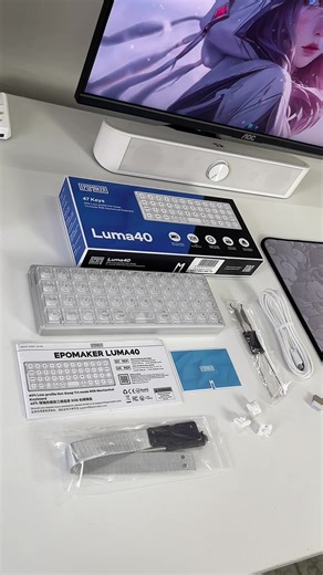 Exploring the EPOMAKER Luma40 Keyboard Features