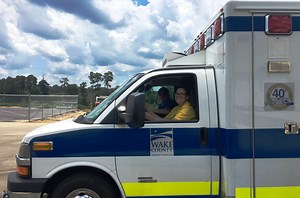 3.3K views · 75 reactions | Operating an ambulance on the highway is fairly straightforward. Navigating tight spaces with patients being cared for in the back can get a little demanding. Here's a clip of our academy members exercising some of those skills. | Wake County EMS | Facebook