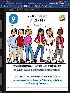 Alberta Grade 9 Social Studies Bundle FULL YEAR | New Curriculum | 688 Pages