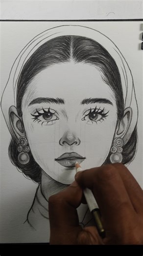 28K views · 242 reactions | How to  draw nose and lip easy trick #art #drawing #pencildrawing | Abhishek Art | Facebook