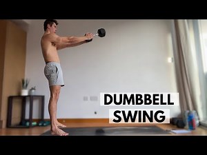 How To Do A Dumbbell Swing: Home Workout Tutorial