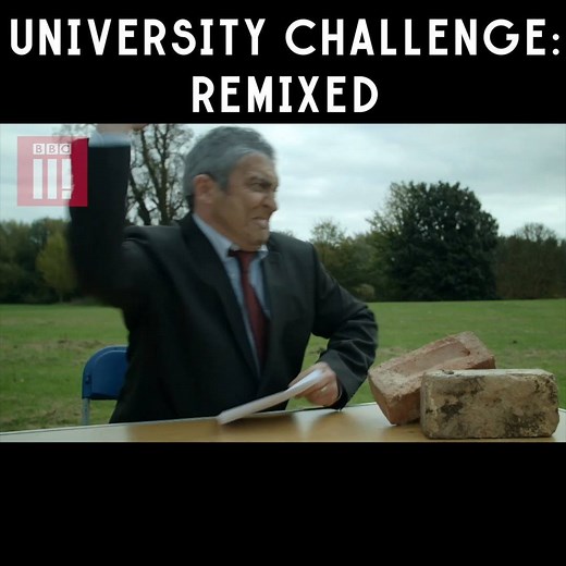 152K views · 266 reactions | Jeremy Paxman throwing bricks at contestants is a new University Challenge twist. | BBC Three | Facebook