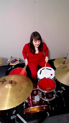 2.1K views · 69 reactions | Here’s how my studio sounds today, BEFORE Audimute . Audio was recorded with a Tascam DR-05 Stereo Recorder, placed about 6 feet away from the kit. Raw audio, no edits. Lots of reflections going on. Exciting progress is ahead! Stay tuned for the AFTER version and follow our installation journey with Mitch, starting this Monday! 論  | Lindsay Artkop | Facebook