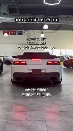 Custom Camaro Z28 with Umbra Taillights