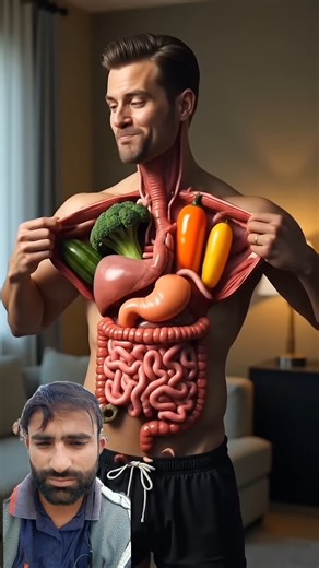 #anatomyInside the Human Body: The Full Journey of Food | 3D Digestive System Explained