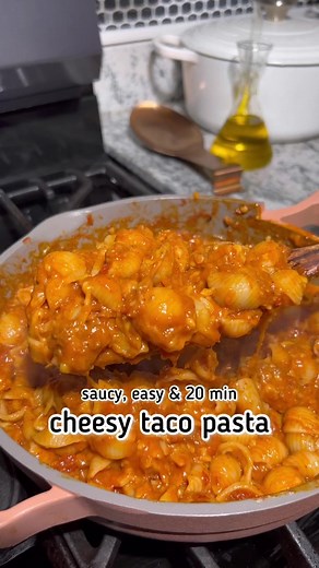 Cheesy Taco Pasta Recipe in 20 Minutes!