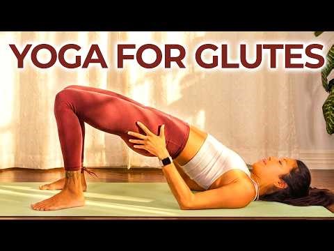 Core and Glute Strengthening Yoga, Beginner Yoga Lower Body, 25 Minute Yoga