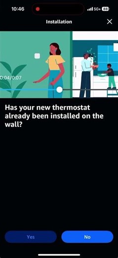 Alexa app freezes when adding new thermostat