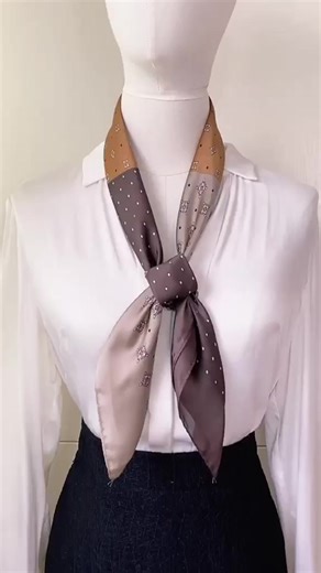 15K views · 179 reactions | #tutorial #scarf #style #foryou #fashion #tie_cut | San sara Dance | Facebook