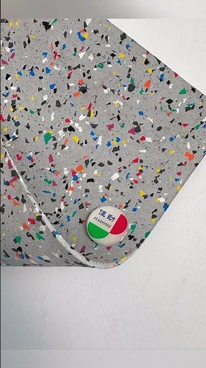 Rubber gym flooring roll for fitness equipment in home gym and commercial gym, impact absorption