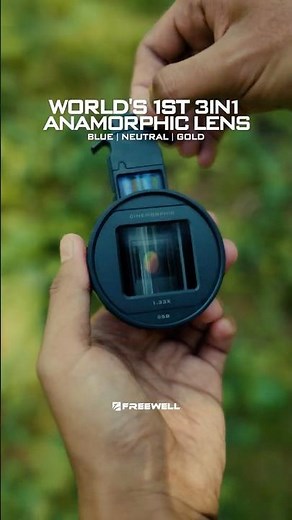 Best Smartphone Anamorphic Lens for iPhone/Samsung Feewell X Steven Divish