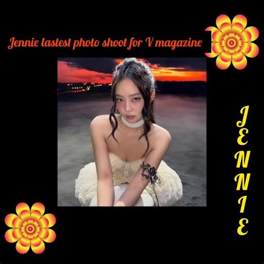 #Jennie🌼💕looking absolutely stunning in the#latest photoshoot for#Vmagazine#fypシ゚viral#kpop#blinks🌼💕