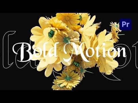 3D Floral Bloom Intro — Elegant Flower Logo Reveal for Premiere Pro