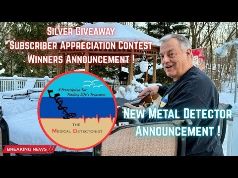 Silver GAW Contest Winners and New Metal Detector Announcements!
