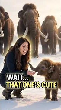 Massive Woolly Mammoths—But the Baby Stole My Heart #Prehistoric #Wildlife