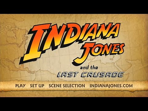 Indiana Jones and the Last Crusade (1989) - Dvd Menu Walkthrough