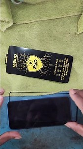 Redmi 10 Tempered Glass Fitting | Redami 10 screen glass No Bubbles .....📱#mobilerepair #shorts