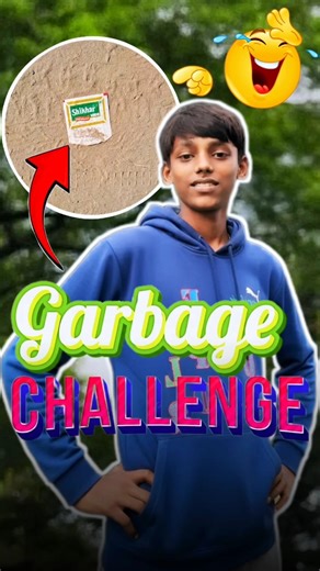Garbage challenge for 24 hours 🤯 #minivlog #shorts