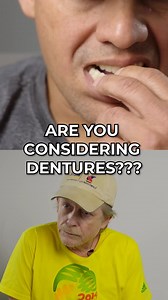 8.6K views · 52 reactions | Don't get dentures before you watch this... 﫢醴 #Dentures #DentalImplants #HealthySmile #NewSmile #SmileMakeover | Nuvia Dental Implant Center | Facebook