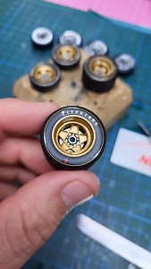 Ferrari Wheel Family🔴 Complete set for a Fein-Design-Modell Ferrari 612 as slot car in scale 1/24👌🏻 | Niemas Racecars