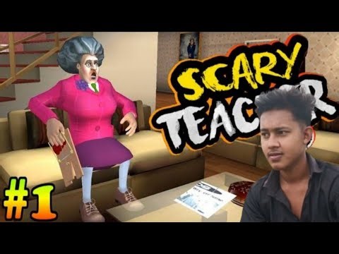 Scary Teacher Ko Gussa Dila Diya 😂 Scary Techer 3D Gameplay #1