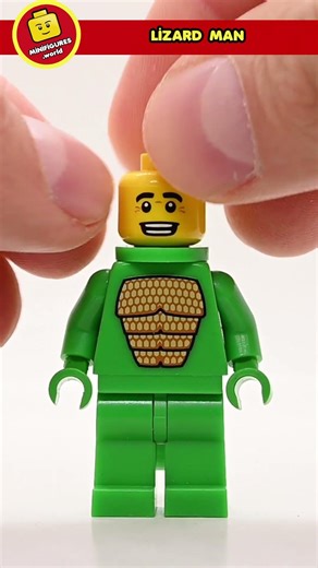 🐉 LEGO minifigure: Lizard Man (col070) 🐉