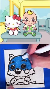 🎶 Wheels on the Bus Song! | Hello Kitty x CoComelon