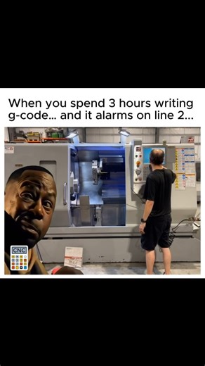 CNC Machinist Calculator Ultra knows that sinking feeling when your code finally uploads… and the machine decides to throw a tantrum on line 2. With features like G-Codes & M-Codes Reference, you’ll never forget what M06 actually does again. Combine that with the G76 Lathe Thread Program Generator and Threadmill Program Generator to write flawless code faster—and spend more time cutting chips instead of chasing alarms. 🌐 https://cncmachinistcalculatorultra.com/ 💻 🍎 https://apps.apple.com/us/a