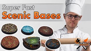 How to Make Scenic Bases with Green Stuff World Rollers - FauxHammer