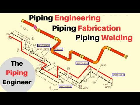 Piping Engineering for Beginners & Pros | Fabrication, Welding, Drawings