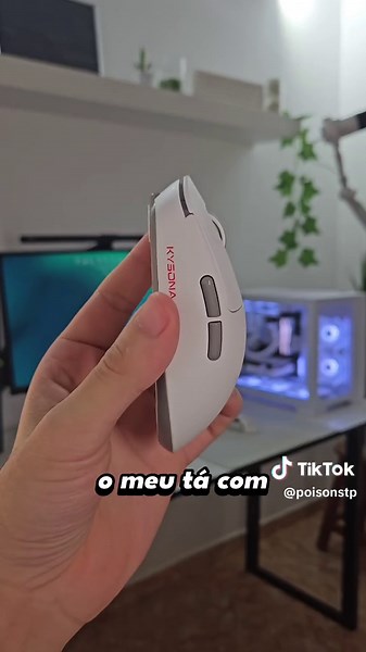 Melhor mouse gamer sem fio: Attack Shark X3