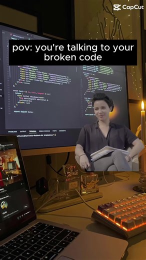 When your code lies to you 😂 #CodeFirstGirls #DiversityInTech #WomenInTech #Upskill #Transform #CodingMeme #CapCut #Corrupt #CorruptCode #FYP #ForYouPage