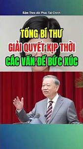 Tổng bí thư Tô Lâm: Giải quyết kịp thời các vấn đề bức xúc