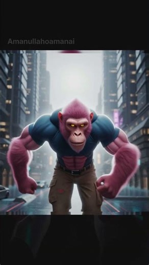 Pink Monkey vs Alien Attack | City Flooded Sci-Fi Short Story | Hindi Audio#amanullahoamanai #ai