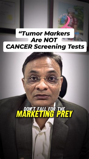 Suman Das on Instagram: "Many people do CA-125, CA 19-9, CEA thinking it’s cancer screenin, but these are NOT screening tests. They can be high in non-cancer conditions and can also be normal even when cancer is present, Cancerthat’s why I call them tension markers. Real screening means doing proven tests like Mammogram, Pap smear, and Stool occult blood test, based on age and risk. Save and share this — it may stop unnecessary panic and wrong testing.#cancerawareness #tumormarker #drsumandas #c