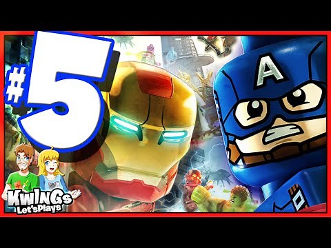 LEGO Marvel Avengers: Walkthrough Part 5 Helicarrier Havoc!