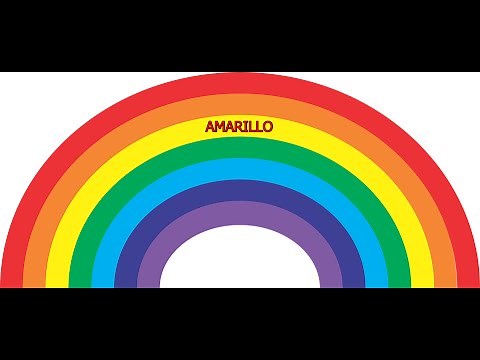 Los colores del arcoiris