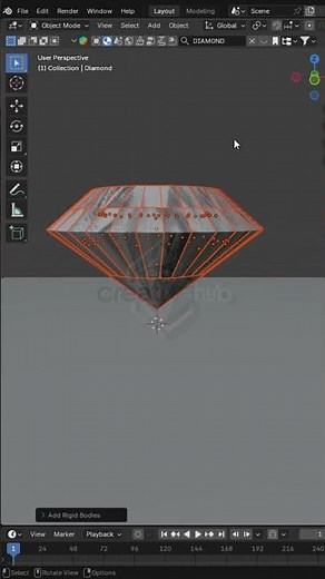 Destroy anything in Blender using Cell Fracture 💥 Save this! #blender #3d #tutorial #explore #easy