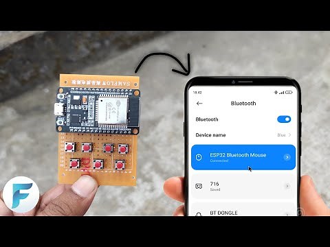How to make Bluetooth Mouse using ESP32: BLE_Mouse library