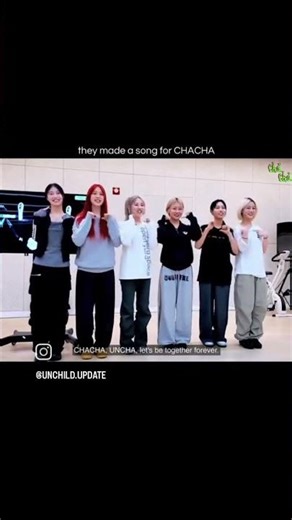 ChaCha's international anthem | OT6| #unchild #weareunchild #kpop #fy