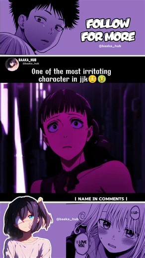 Most irritating character 🫩🫩[Jujutsu Kaisen: The Culling Game]#anime #baakahub #Hiromi Higuruma