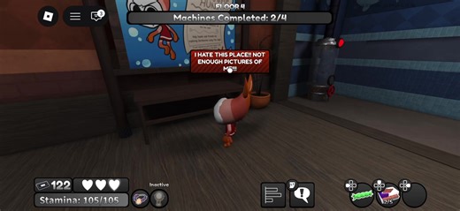 Shrimpo reacting to a poster of himself on the new aquarium floor map 02/04/26 #dandysworld #roblox #gaming #shrimpodandysworld