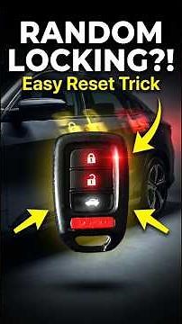 Honda Civic Key Fob Locking & Unlocking by Itself? Easy Reset Fix (2 Minutes)